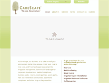 Tablet Screenshot of carescape.com